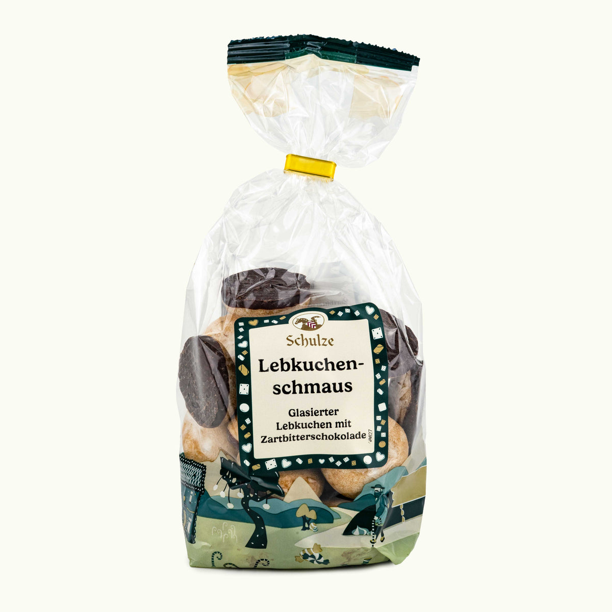 Transparente Tüte mit "Lebkuchenschmaus"