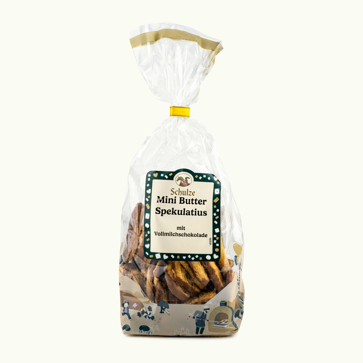 Mini-Butter-Spekulatius im transparenten Beutel